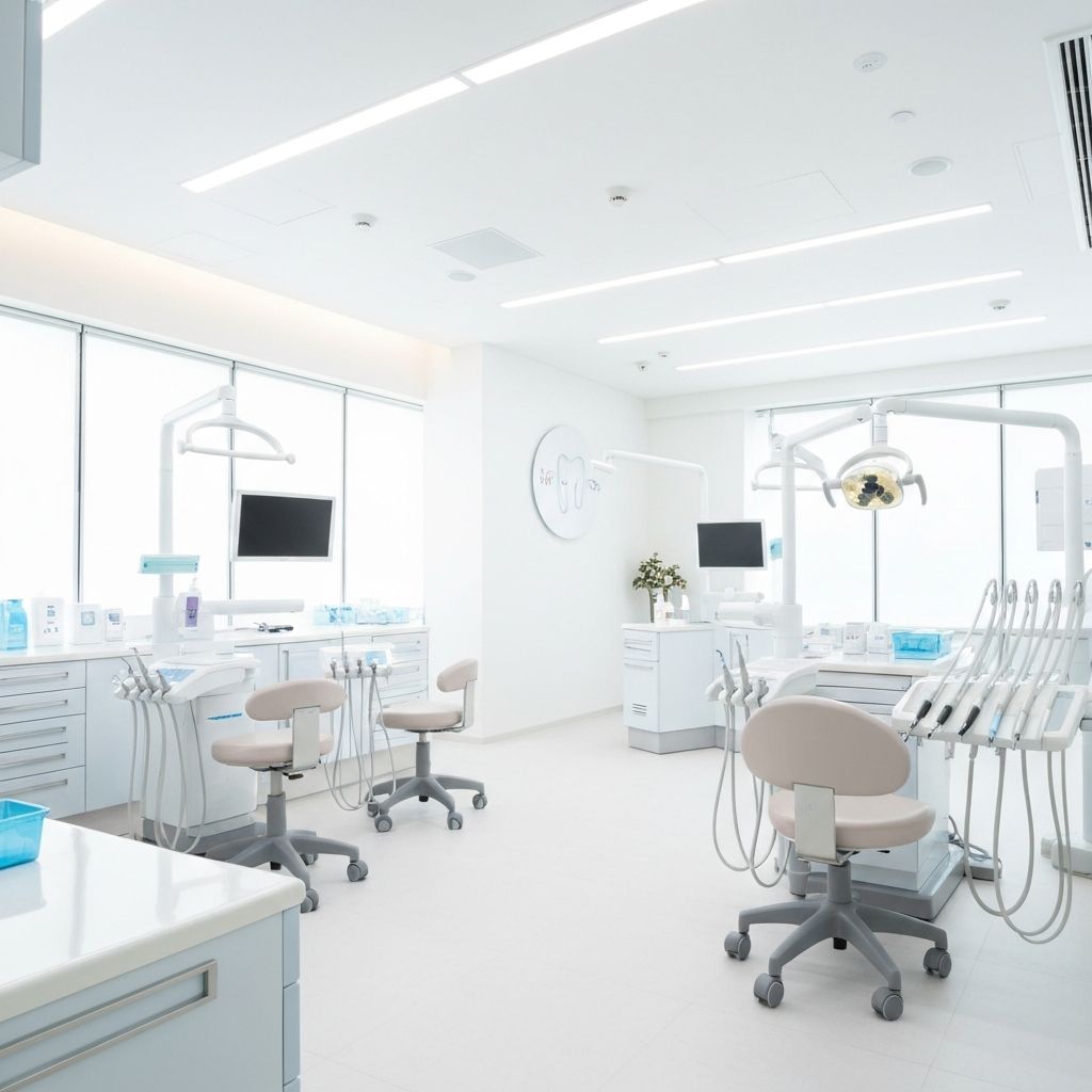 Interior da clínica